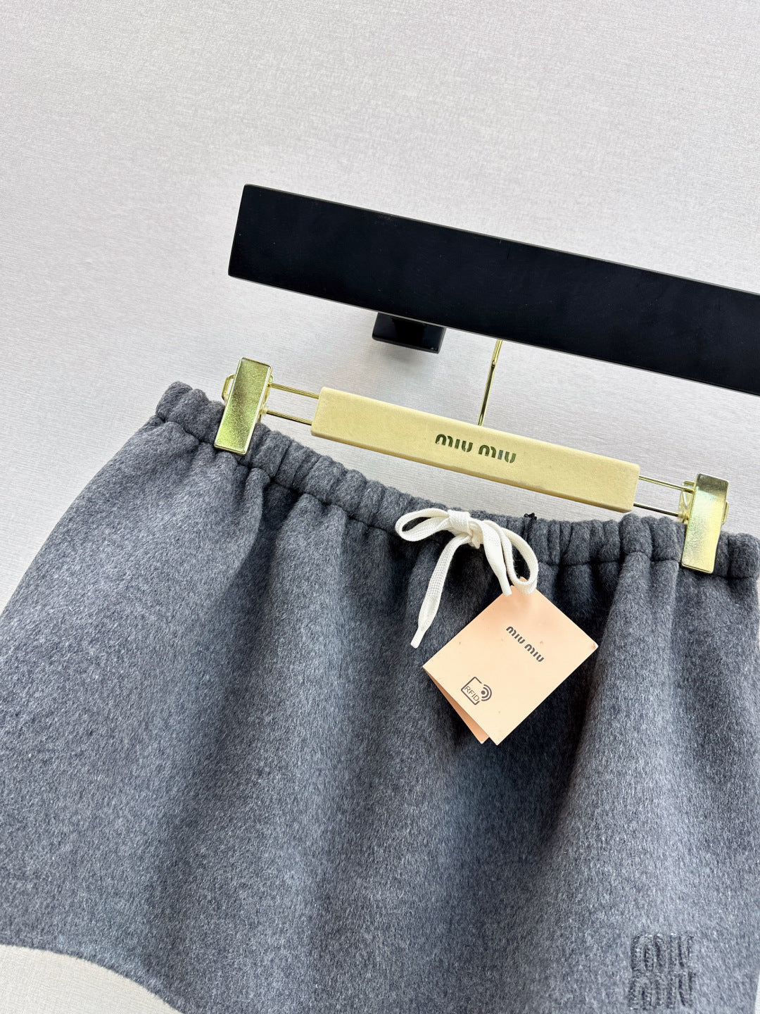 Miu NEW wool midi skirt