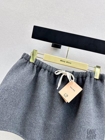 Miu NEW wool midi skirt