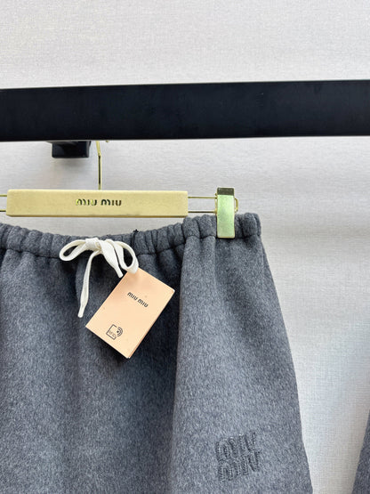 Miu NEW wool midi skirt