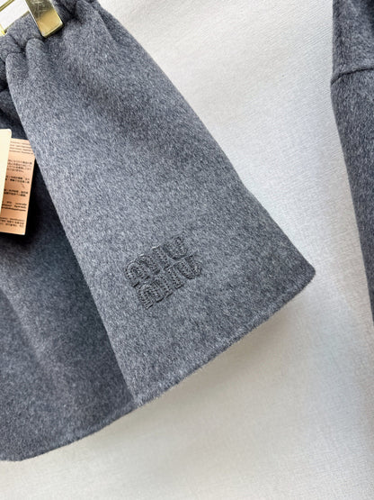 Miu NEW wool midi skirt