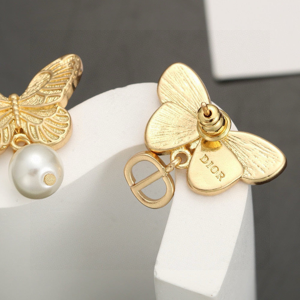 CD New Butterfly Earrings