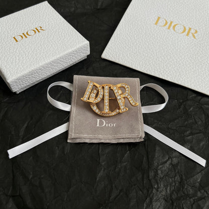 CD New Alphabet brooch