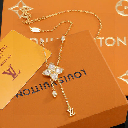 Louis New Alphabet Necklace