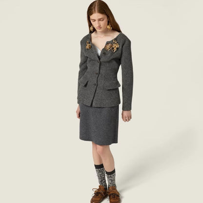 Miu NEW Woolen suit