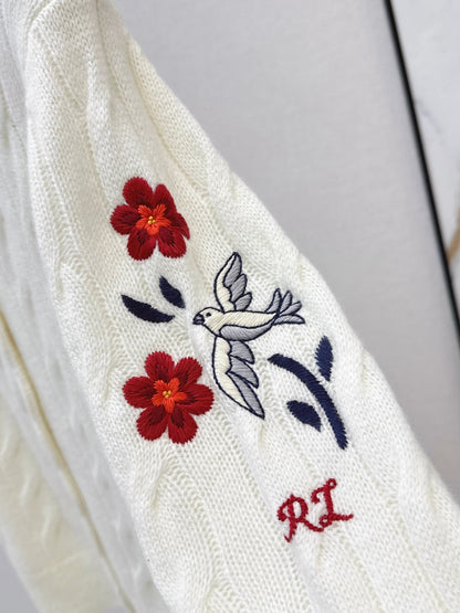 Ral NEW Embroidered Cardigan