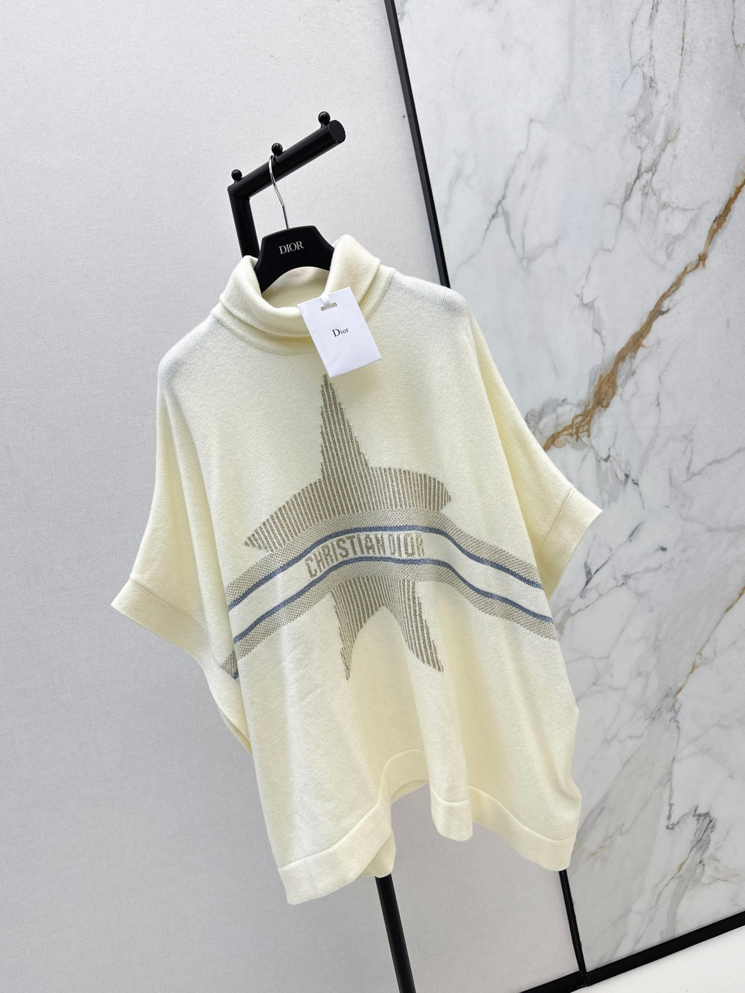 CD NEW Knitted Cape Sweater