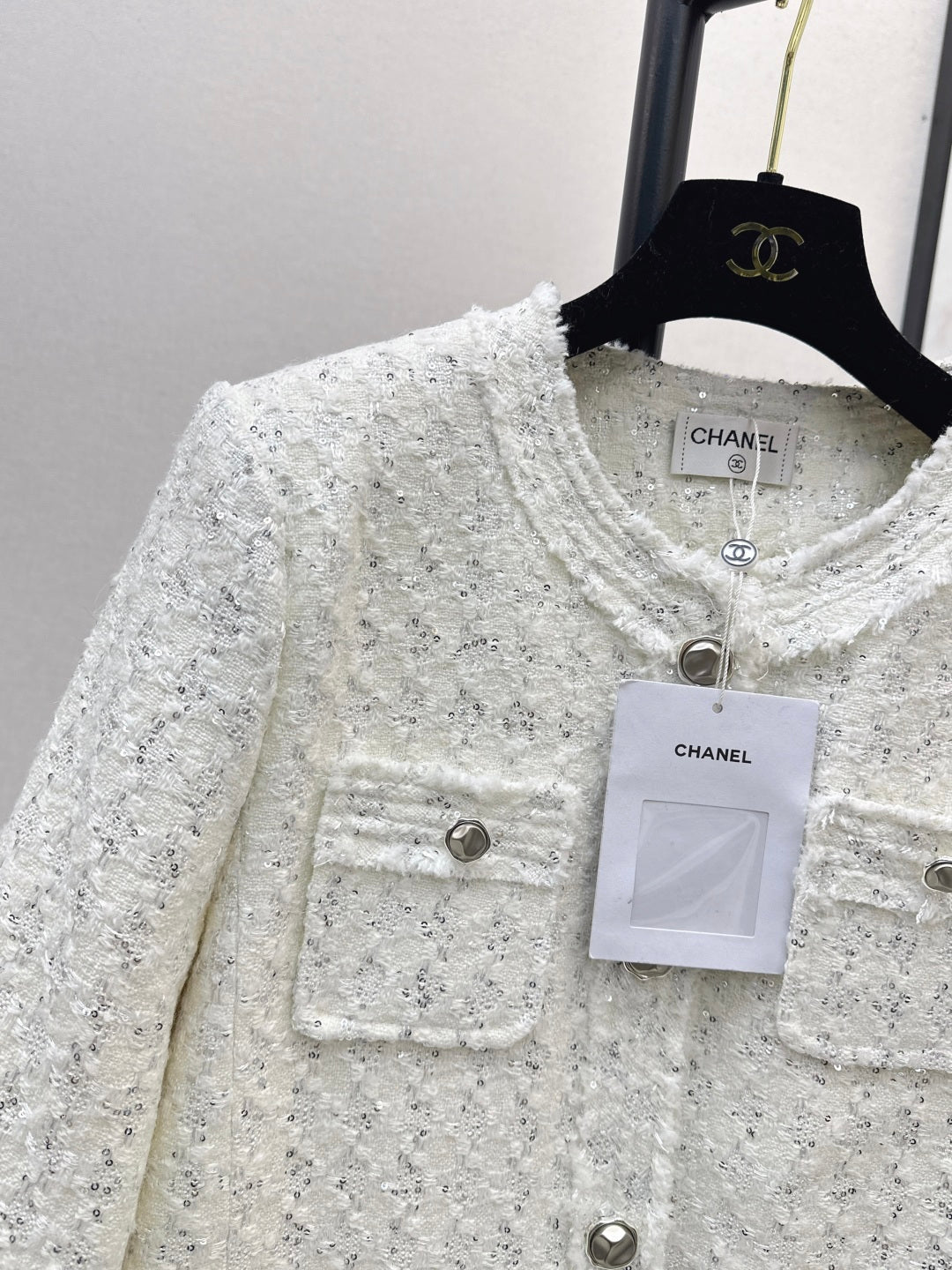 Chan NEW Woven goose down jacket