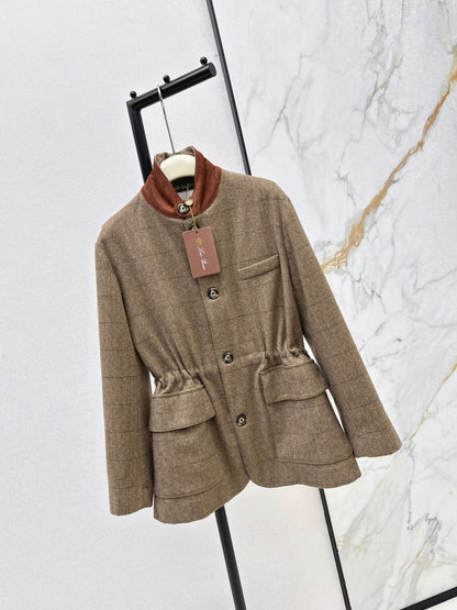 Loro NEW Plaid jacket