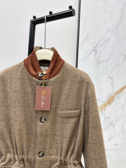 Loro NEW Plaid jacket