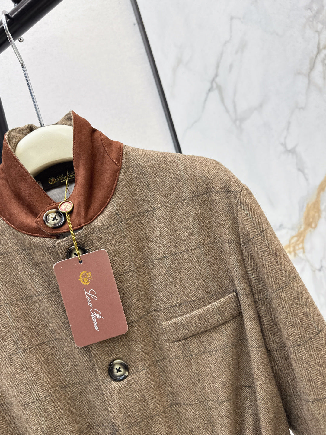 Loro NEW Plaid jacket