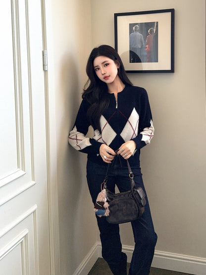 Ral NEW Round-neck cardigan