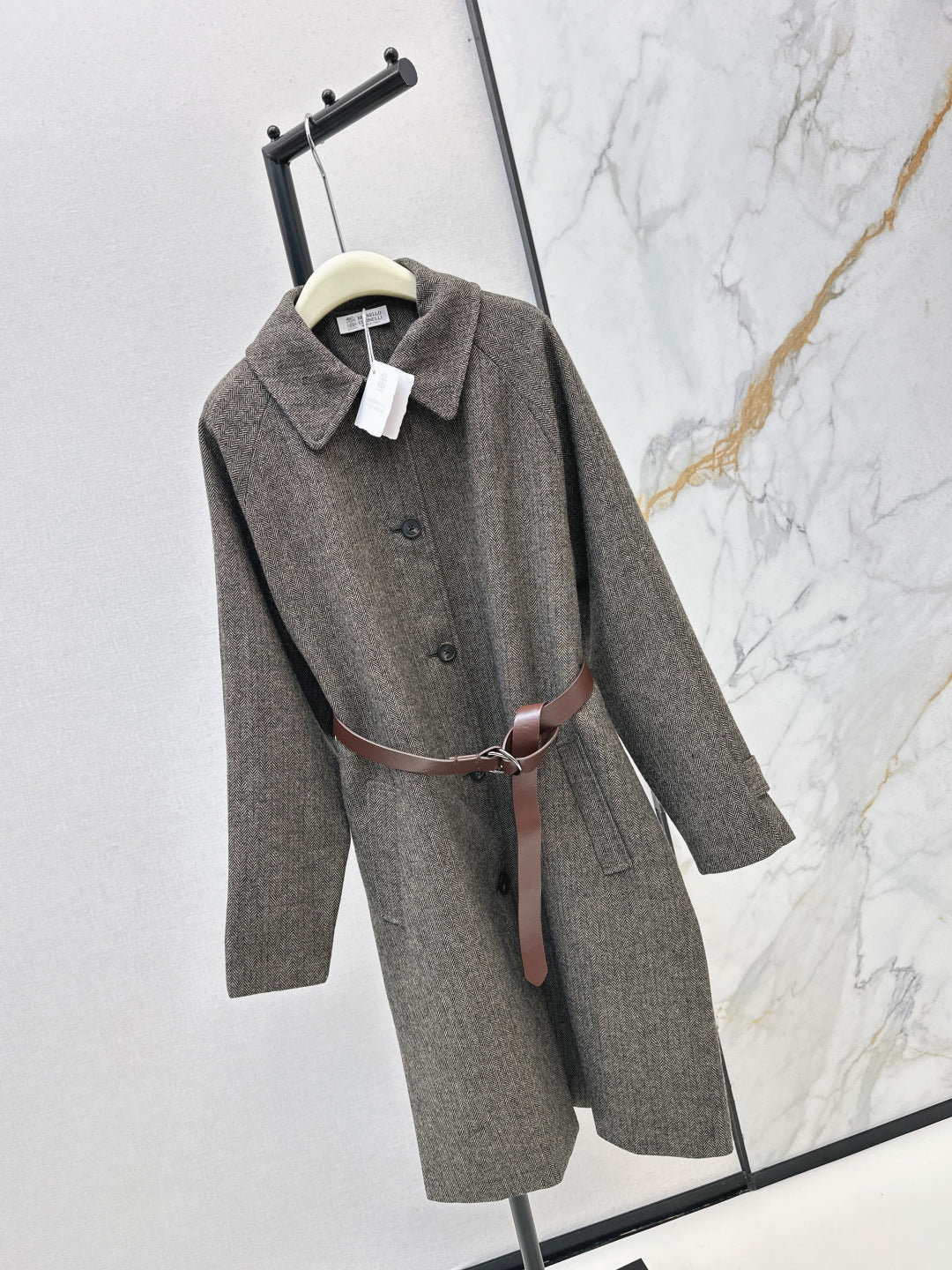 Brun NEW Wool coat