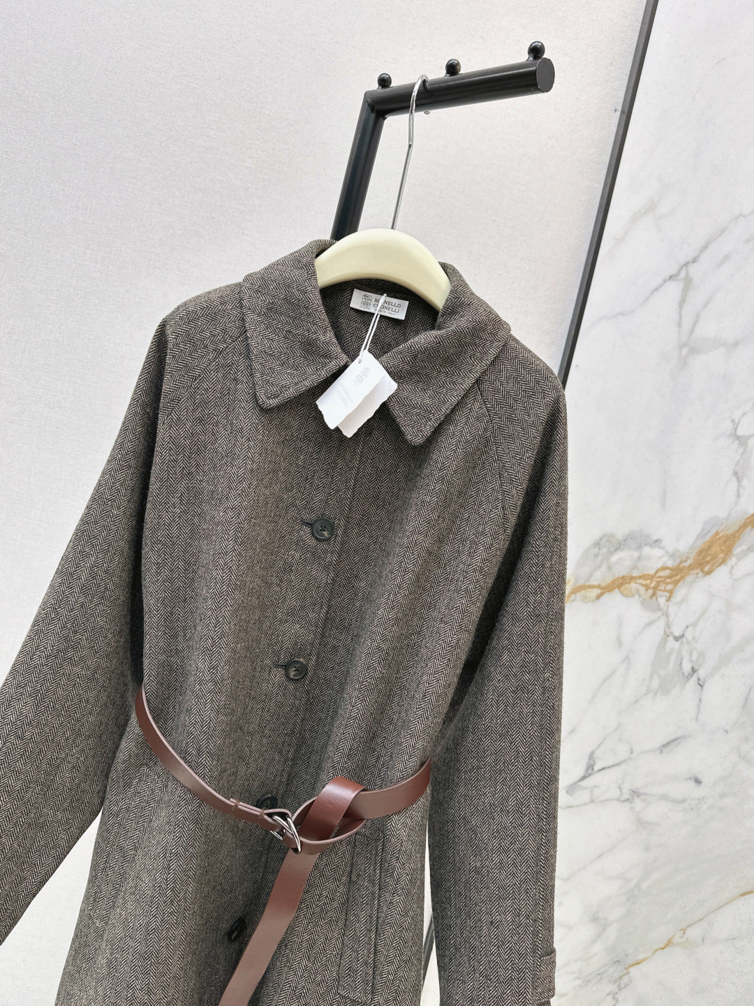 Brun NEW Wool coat