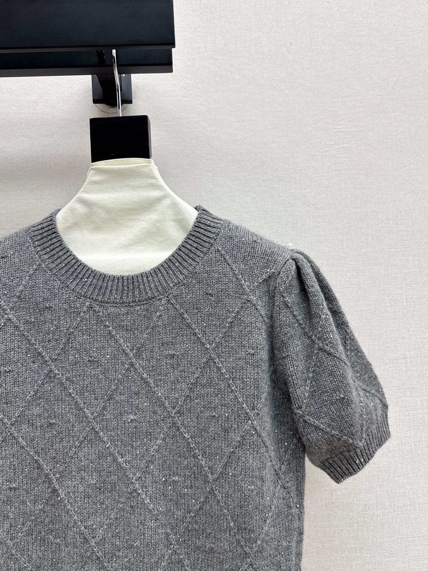 Brun NEW Plaid sweater