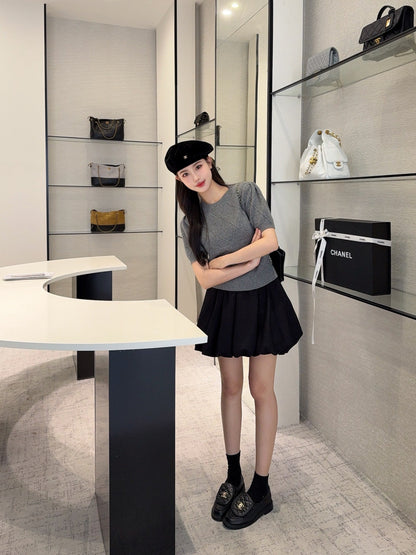 Brun NEW Plaid sweater