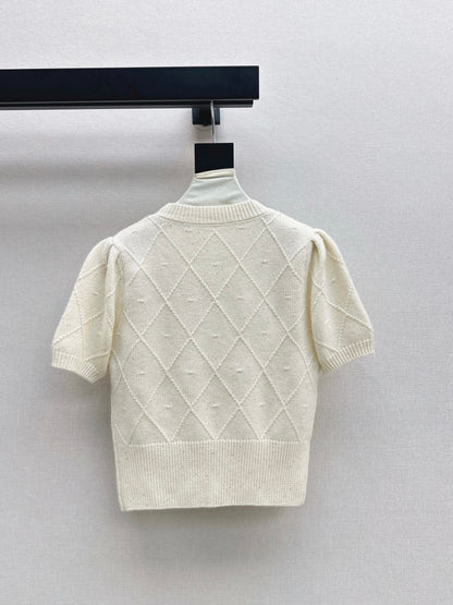 Brun NEW Plaid sweater