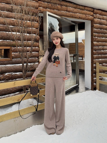 Ral NEW Sweater and straight-leg pants set