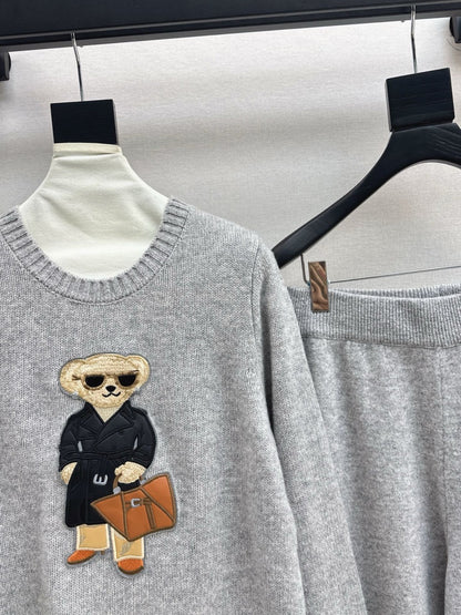 Ral NEW Sweater and straight-leg pants set