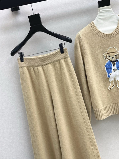 Ral NEW Sweater and straight-leg pants set