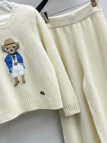 Ral NEW Sweater and straight-leg pants set