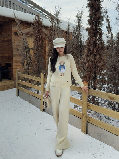 Ral NEW Sweater and straight-leg pants set