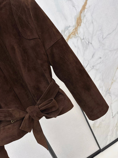 Brun NEW Suede jacket