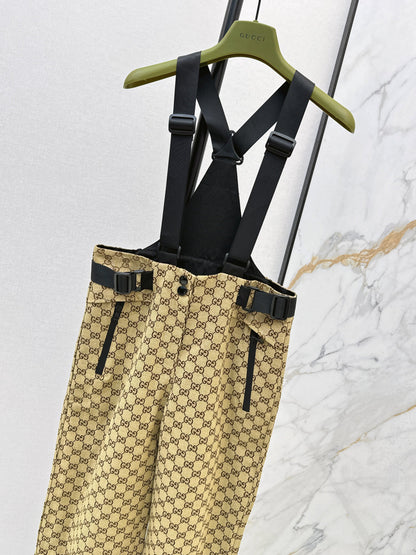 Guc NEW suspender pants