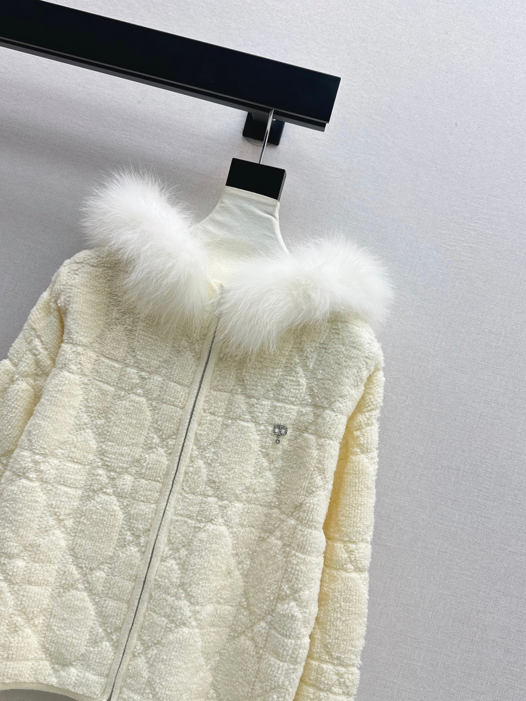 CD NEW fur collar jacket