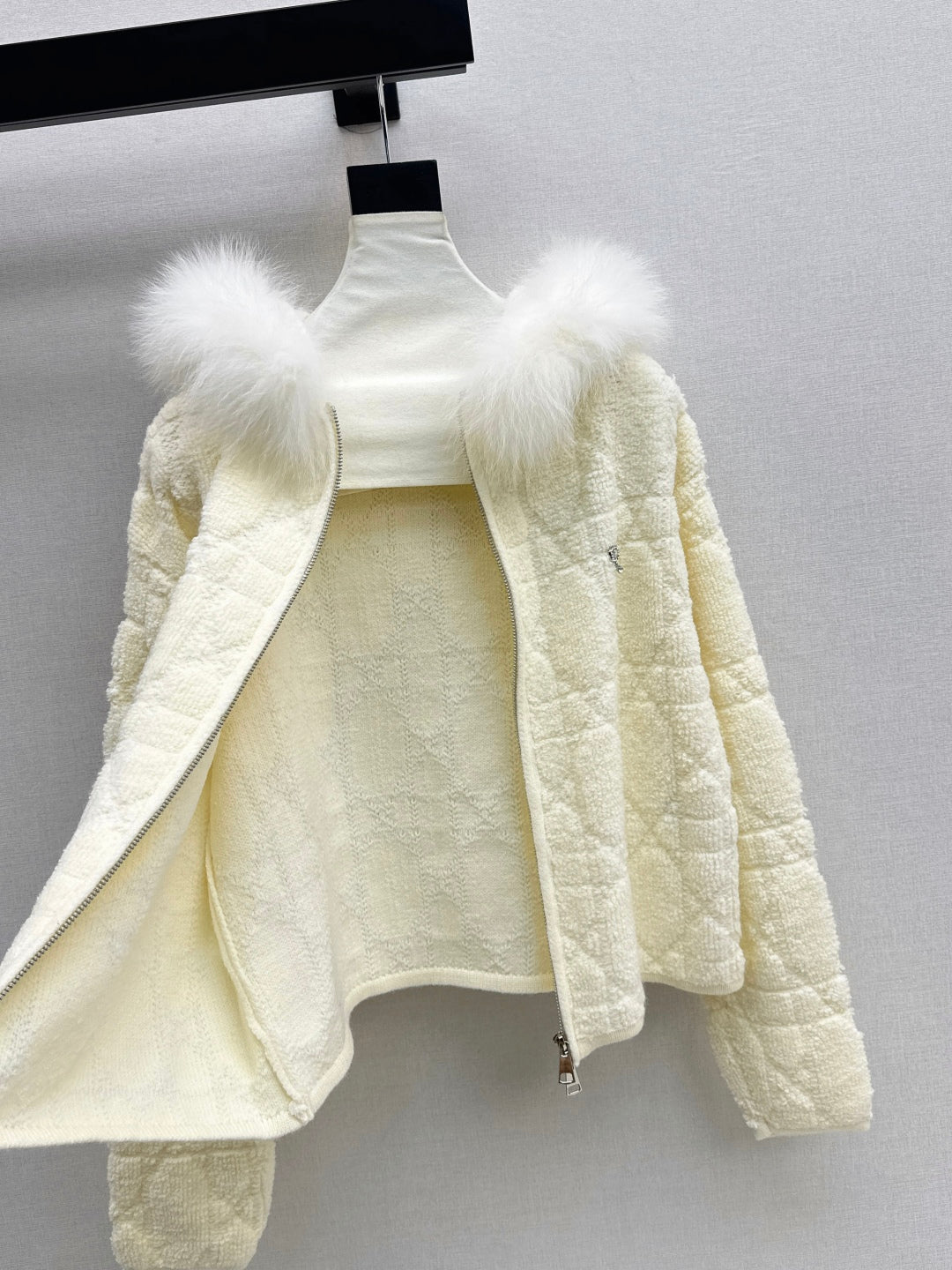 CD NEW fur collar jacket