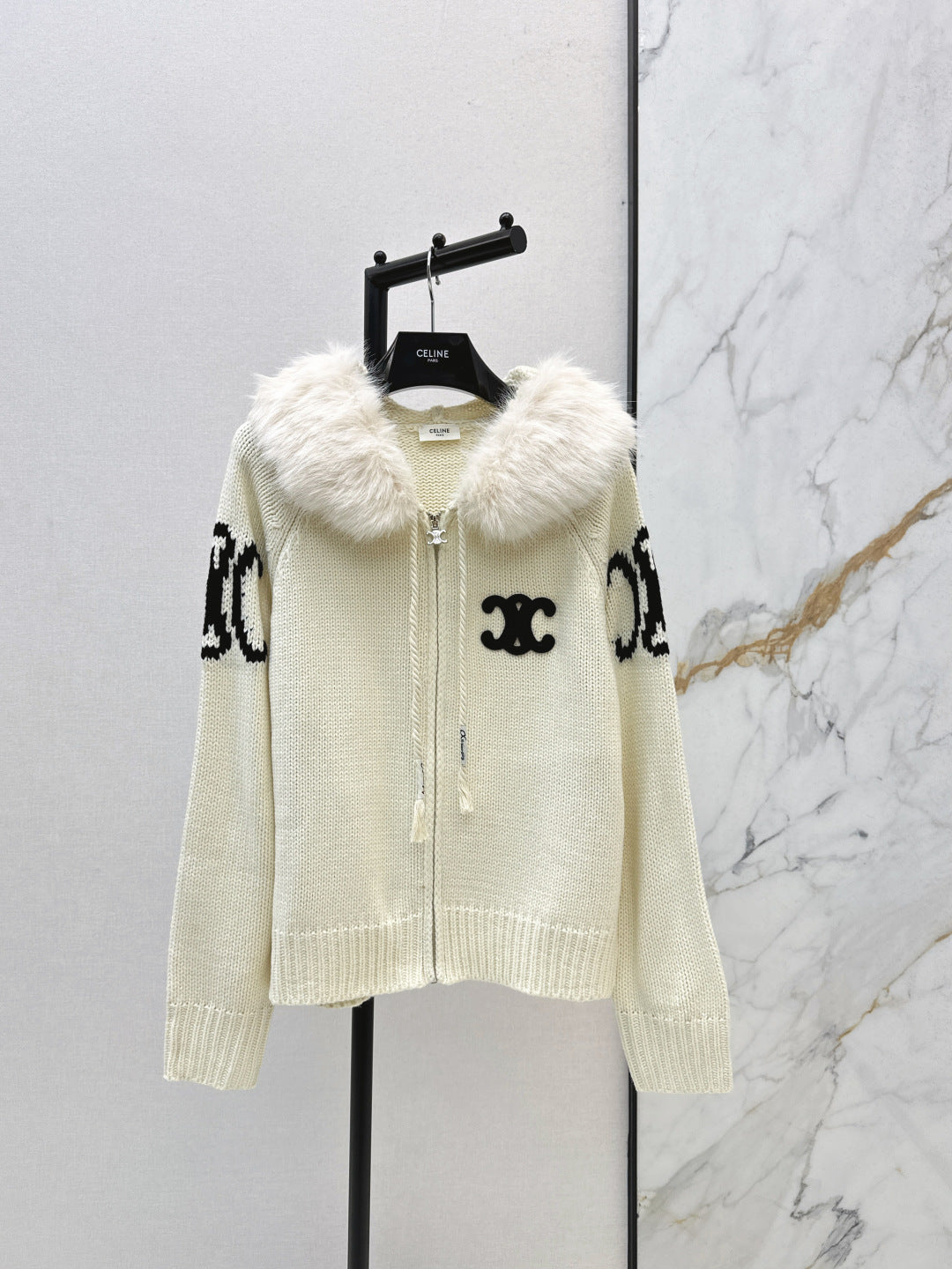 Ce1i NEW Hooded cardigan