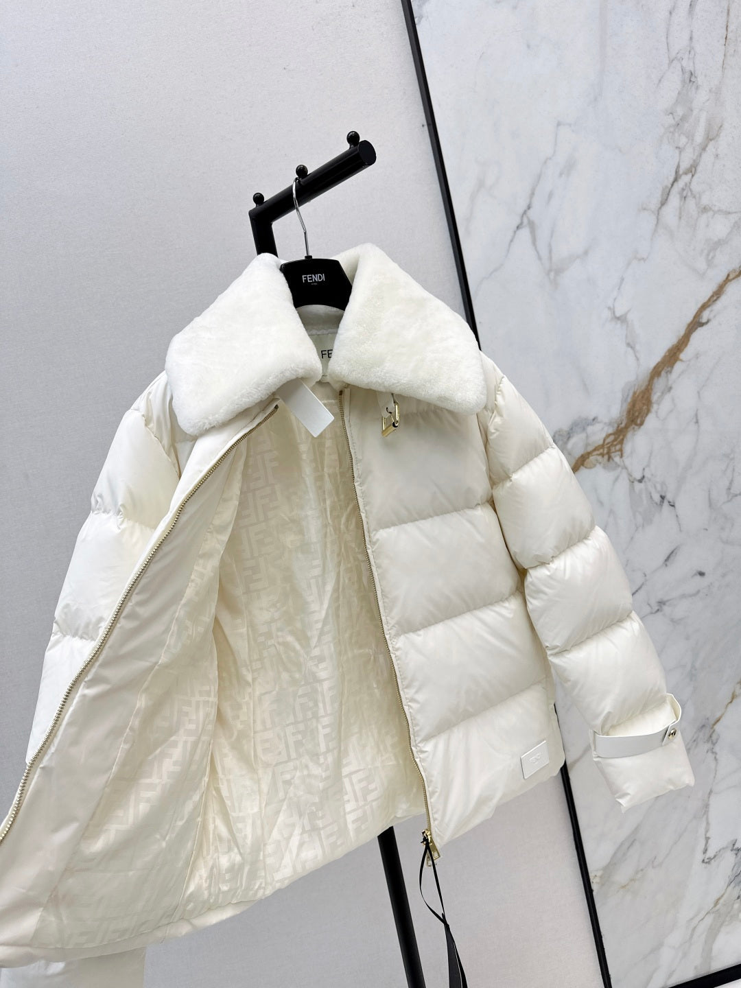 Fend NEW Fur and down jacket
