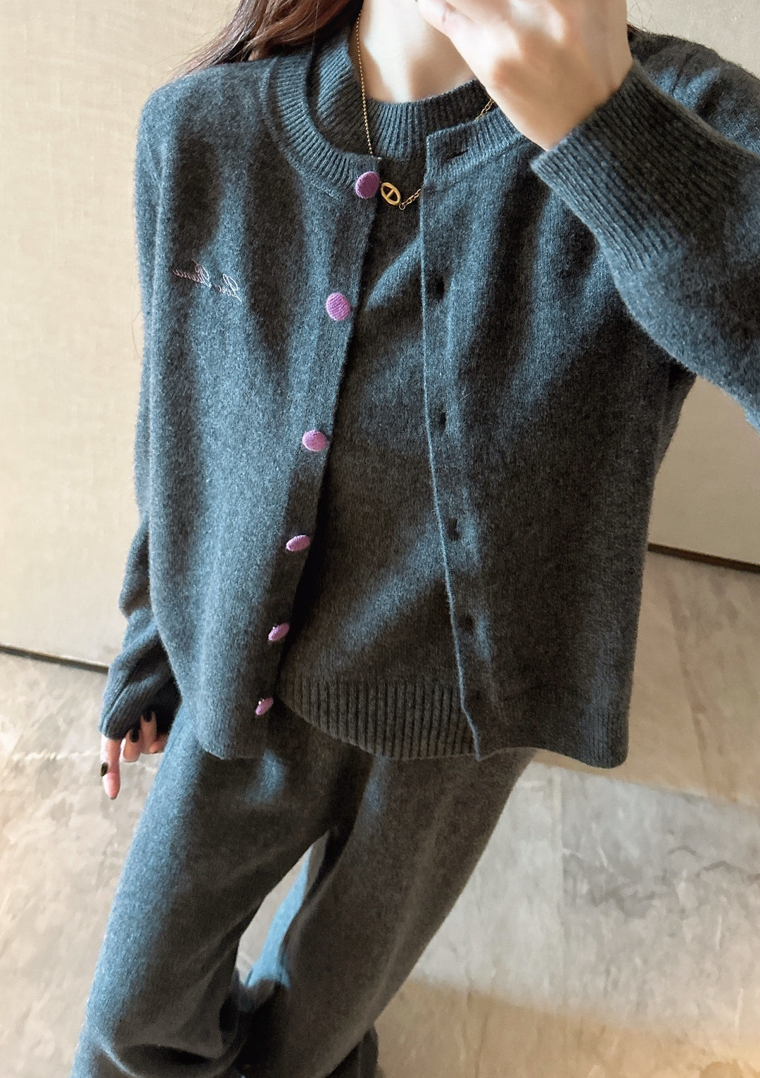 Loro NEW Knitted three-piece set