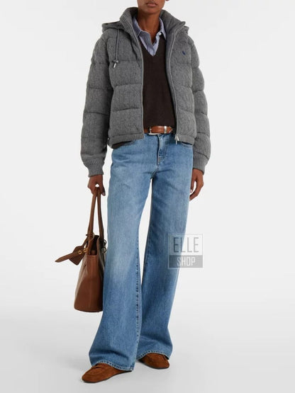 Ral NEW Knitted down jacket