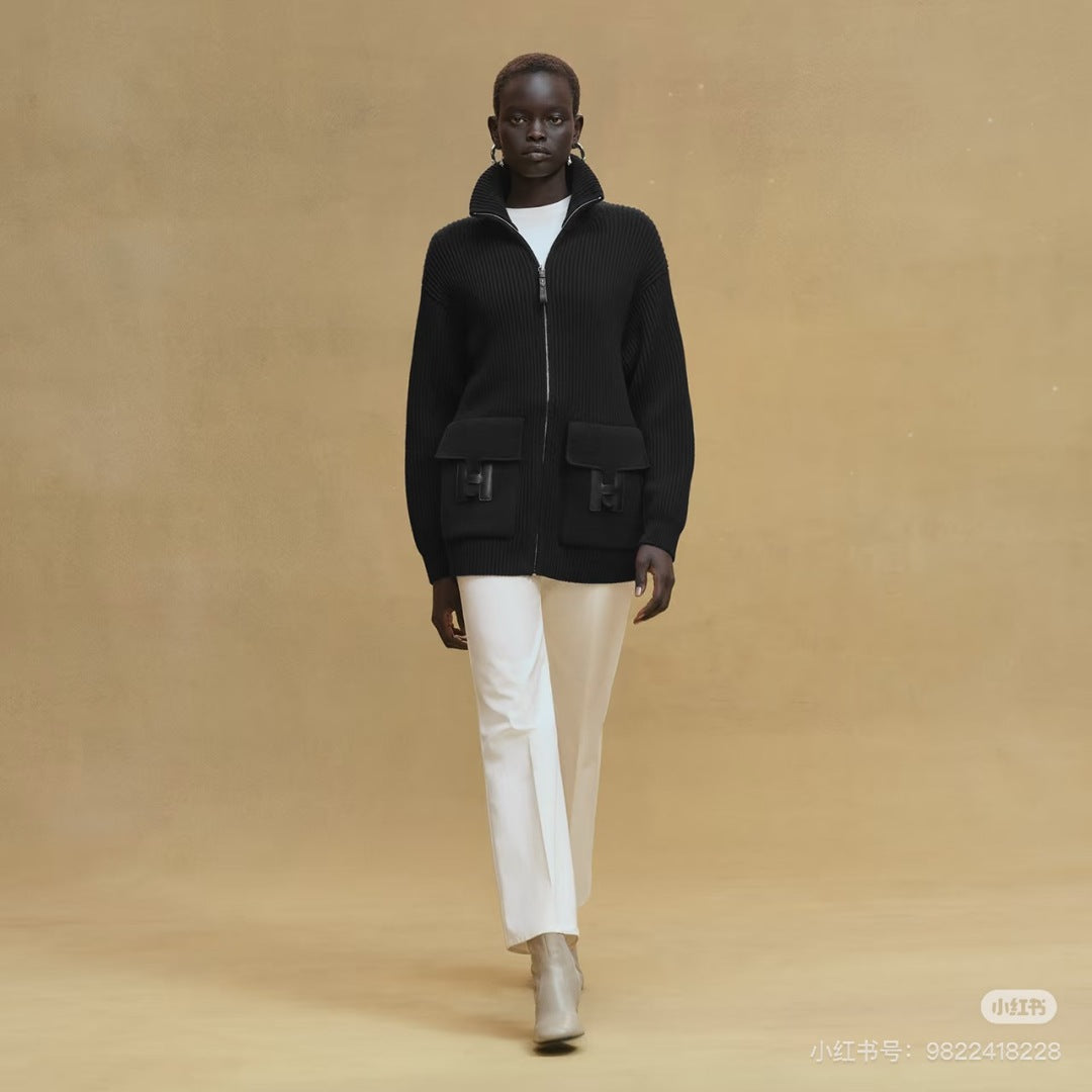 Herm NEW wool knitted jacket