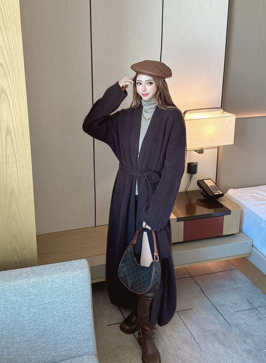 Brun NEW knitting overcoats