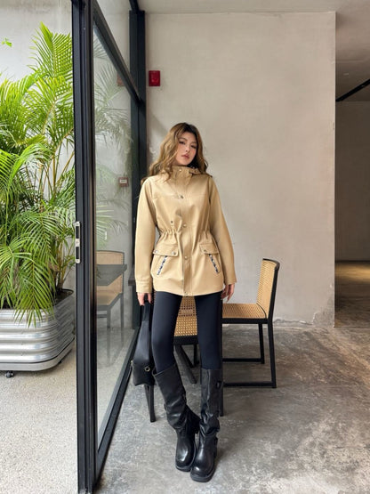 CD NEW Hooded trench coat