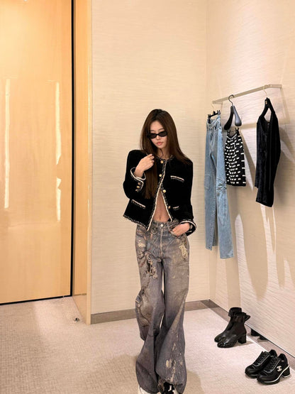 Chan NEW velvet jacket