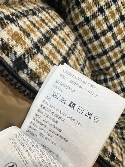 Monc NEW houndstooth down jacket