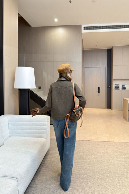 Ce1i NEW lapel jacket