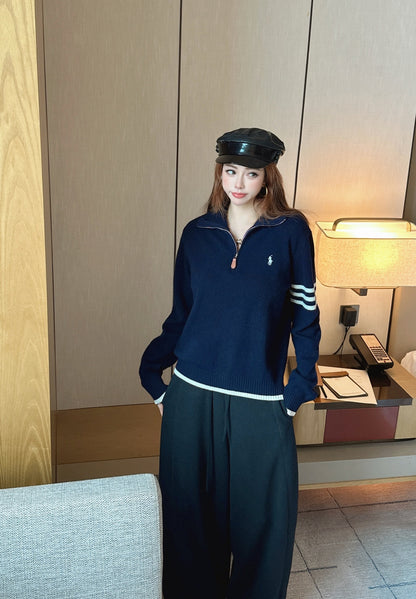 Ral NEW Half-open sweater