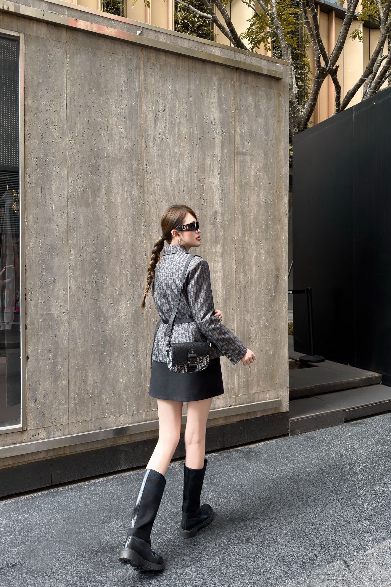 CD NEW quilted blazer