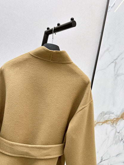 CD NEW Double-faced wool coat