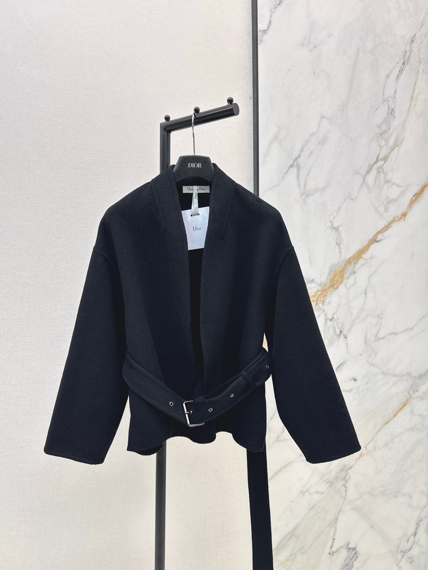 CD NEW Double-faced wool coat