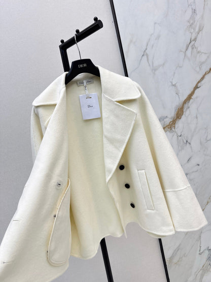 CD NEW Double-faced wool coat