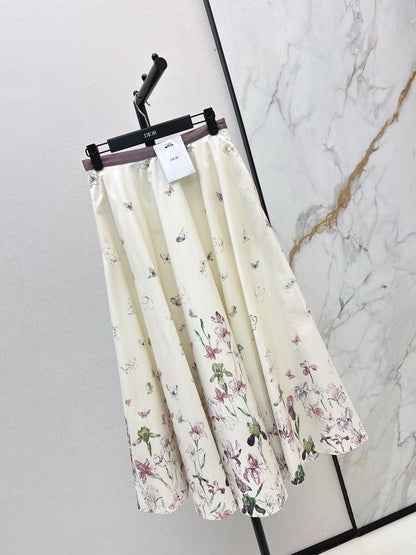 CD NEW printed skirt