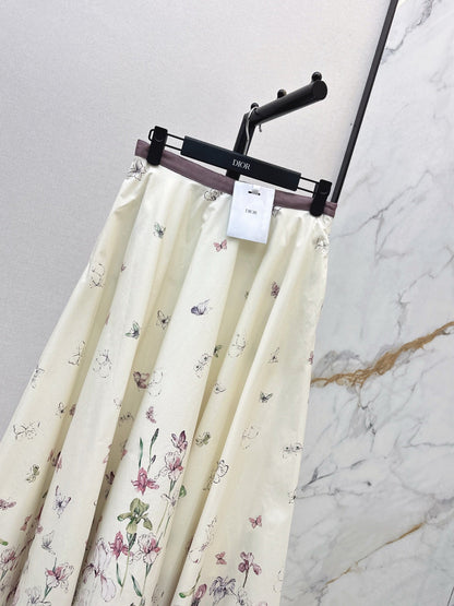 CD NEW printed skirt