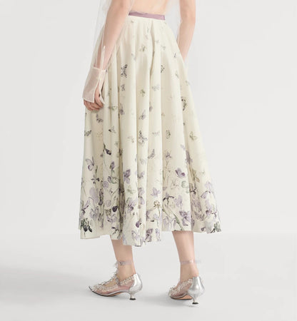 CD NEW printed skirt