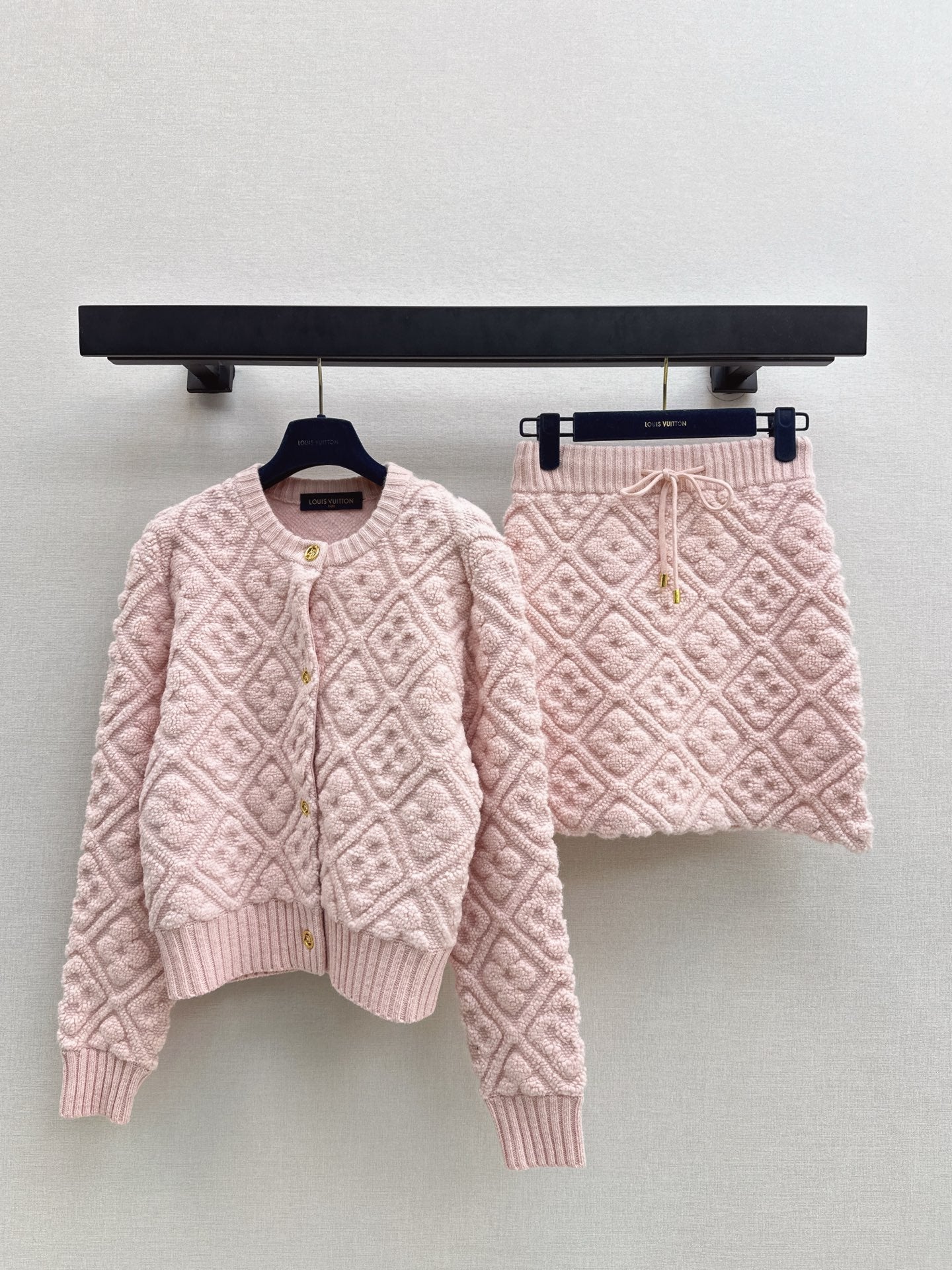Louis NEW Cashmere cardigan and skirt set