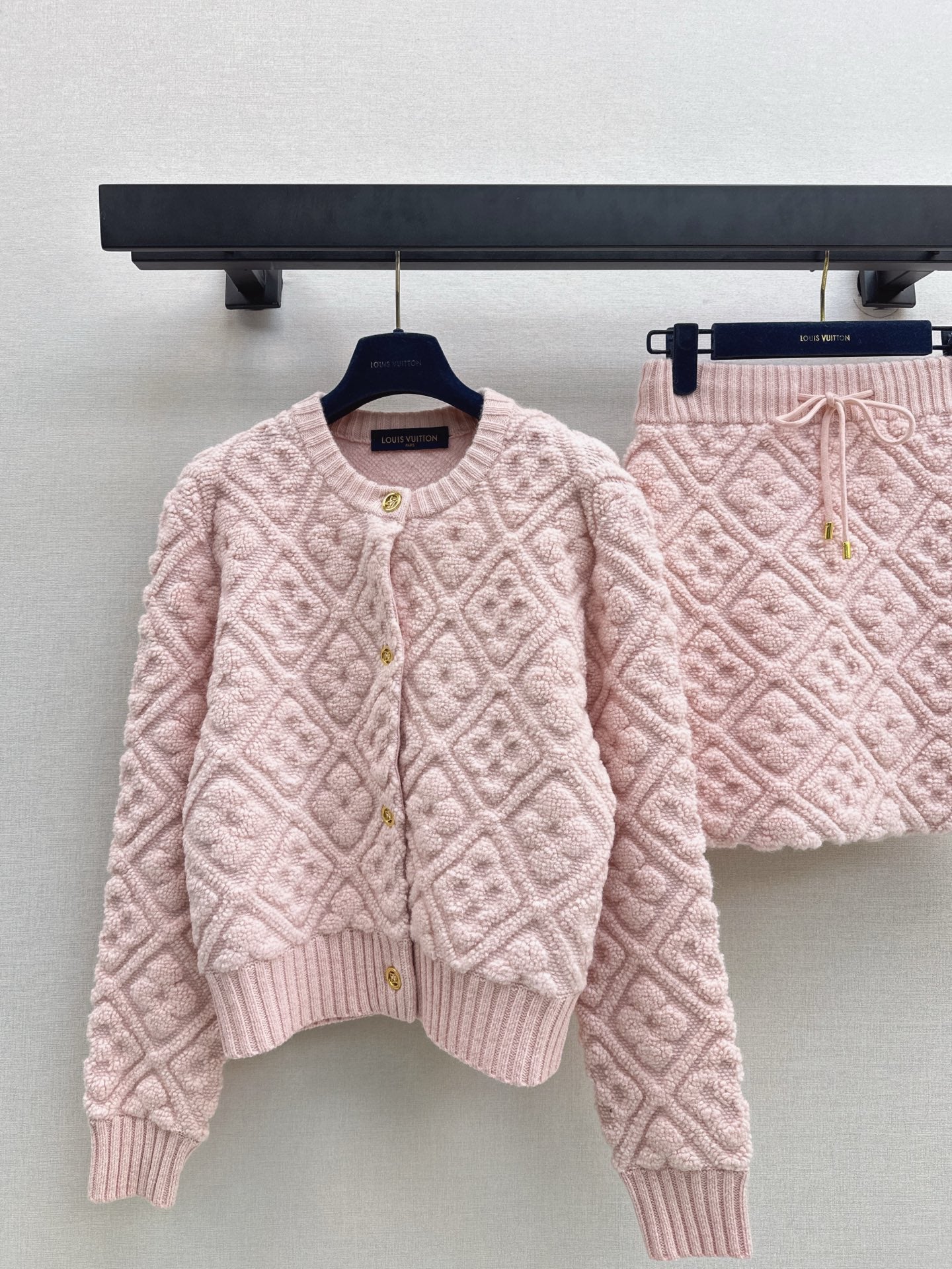 Louis NEW Cashmere cardigan and skirt set