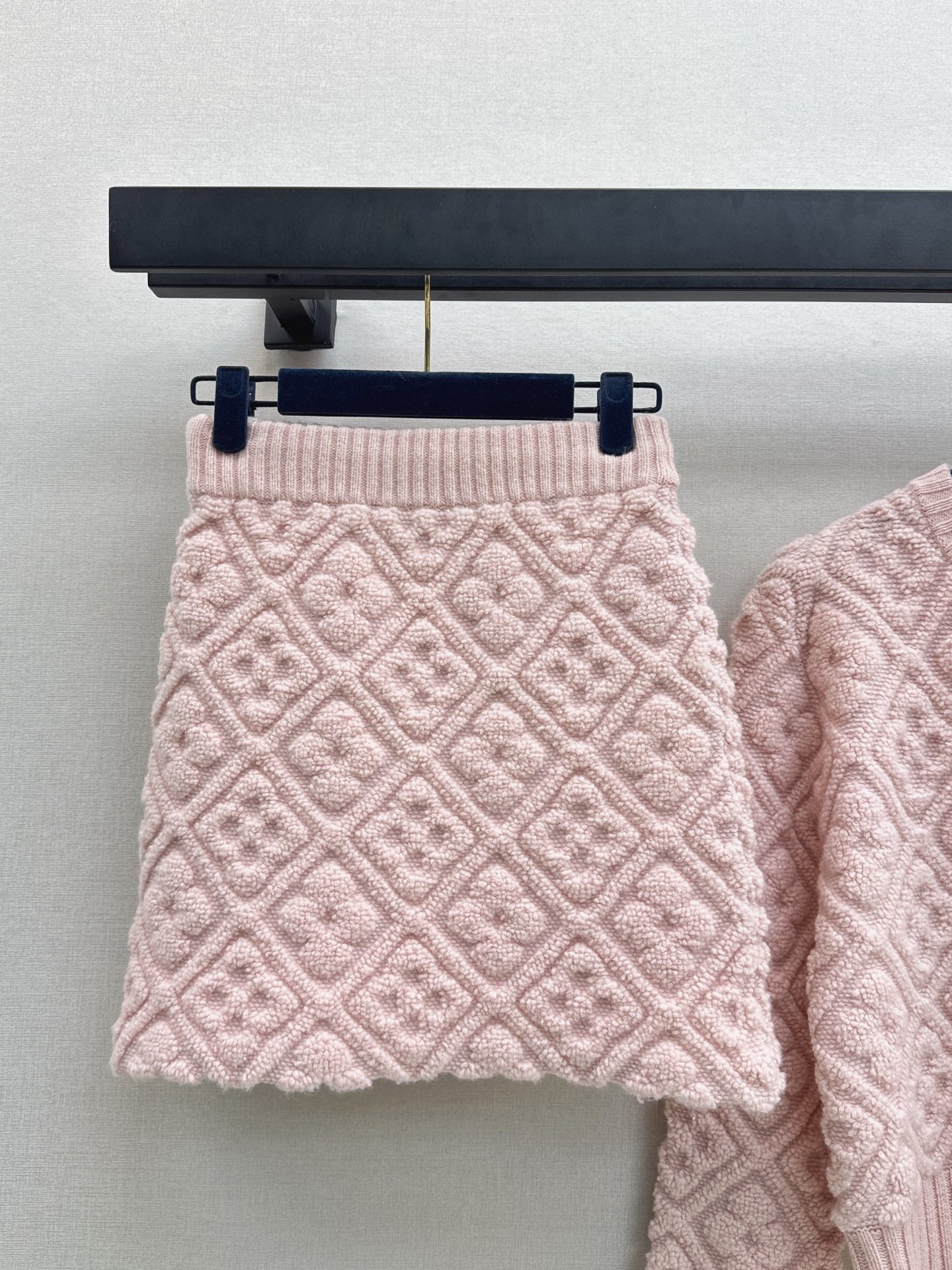 Louis NEW Cashmere cardigan and skirt set